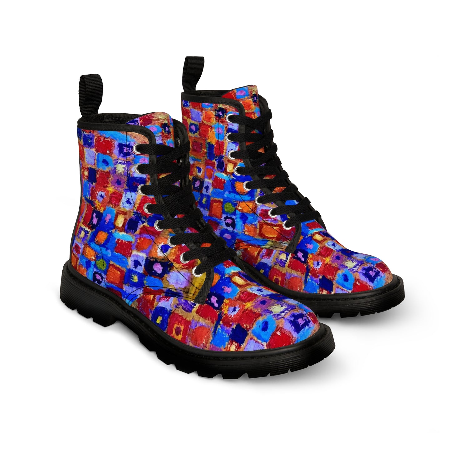 CHUCHU Men's Canvas Boots