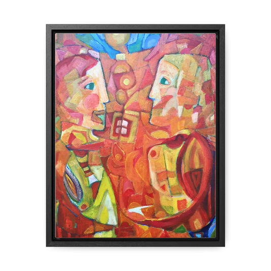 Sergio Chernik "Twins" print on canvas