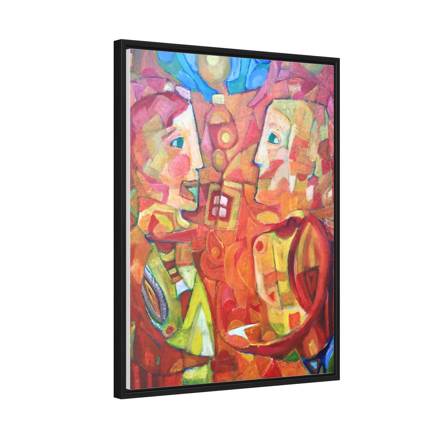 Sergio Chernik "Twins" print on canvas