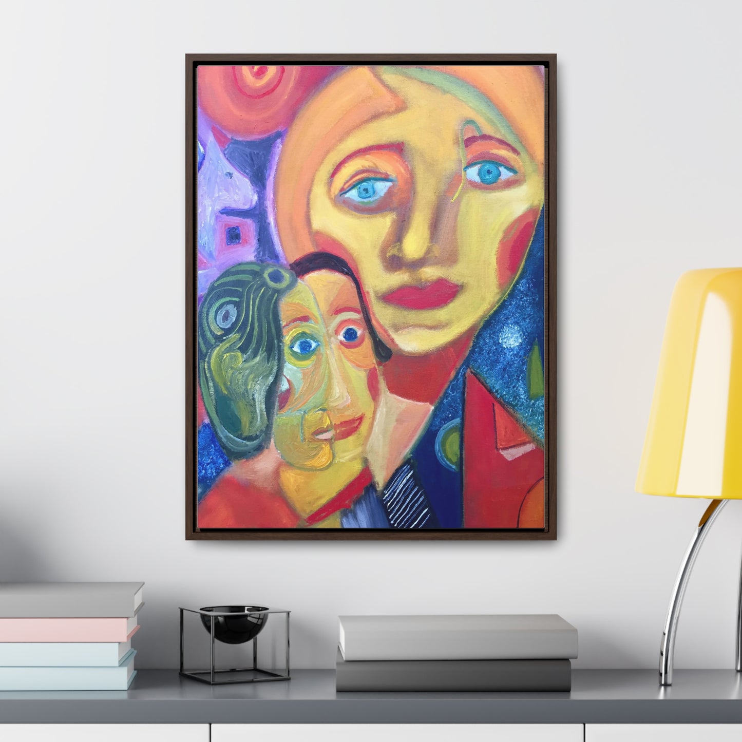 Sergio Cherniak "family" print on canvas