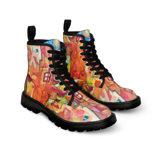 Women's Canvas Boots