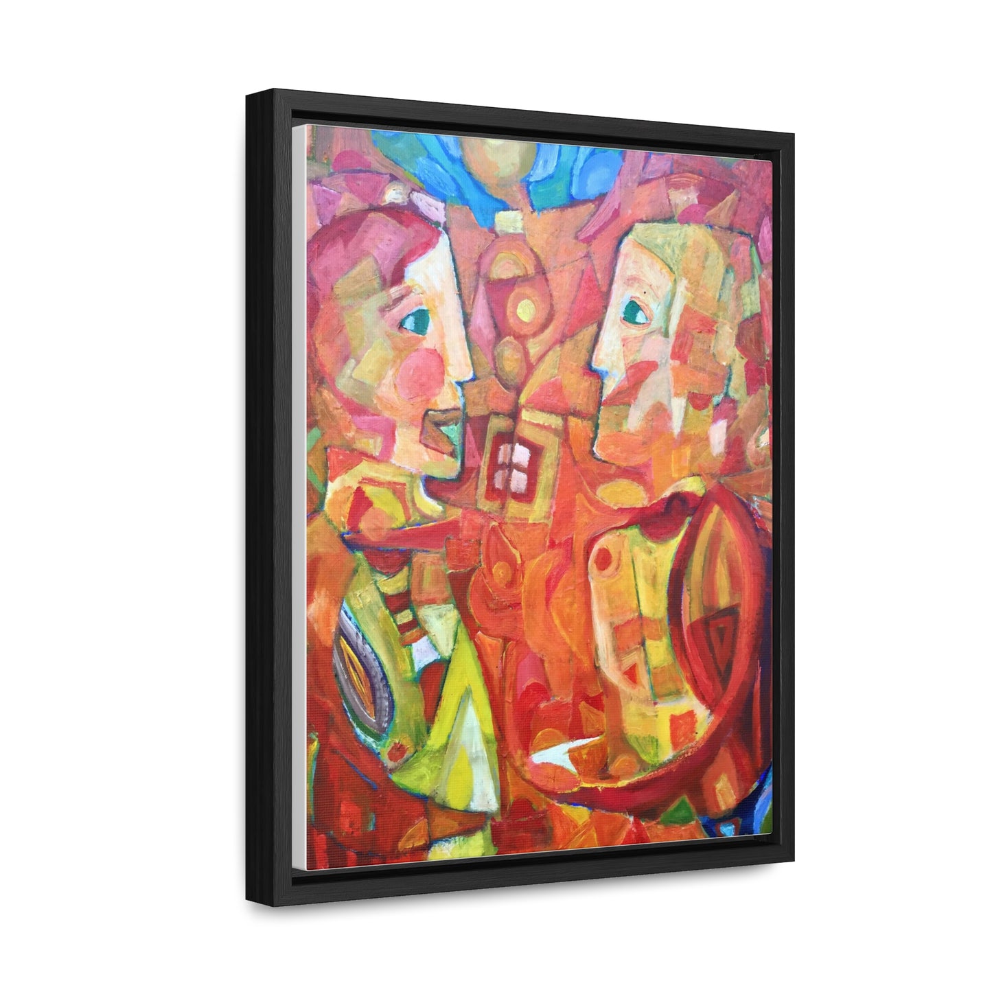 Sergio Chernik "Twins" print on canvas