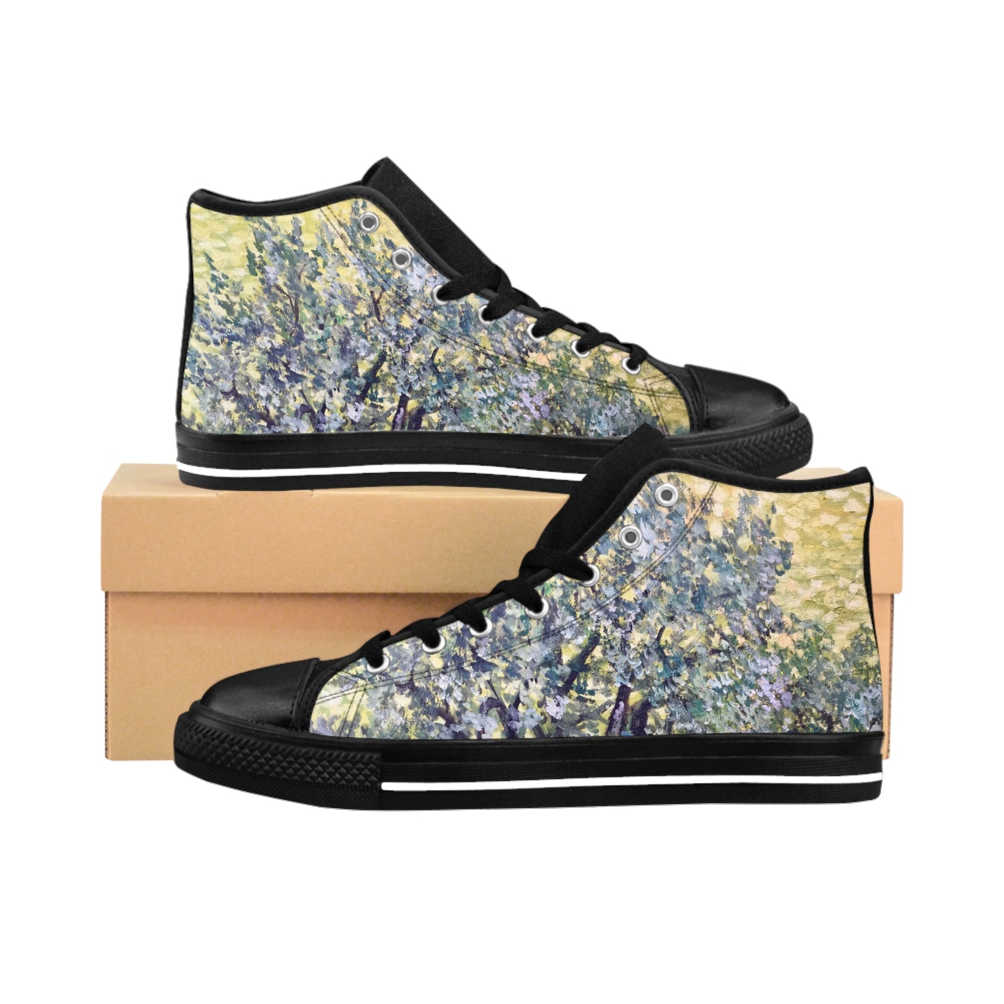 CHUCHU olive trees Women's High-top Sneakers