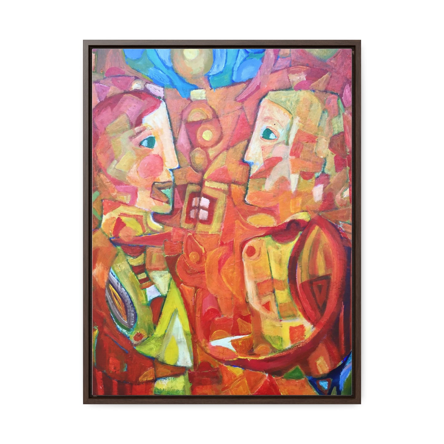 Sergio Chernik "Twins" print on canvas