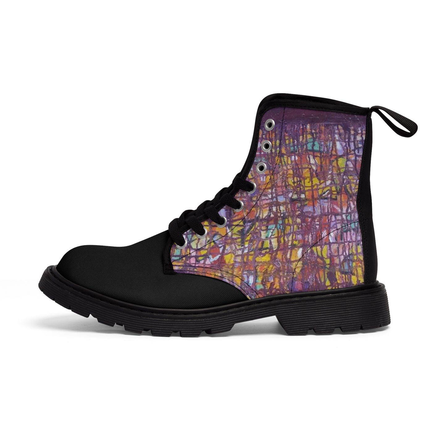 CHUCHU Men's Canvas Boots