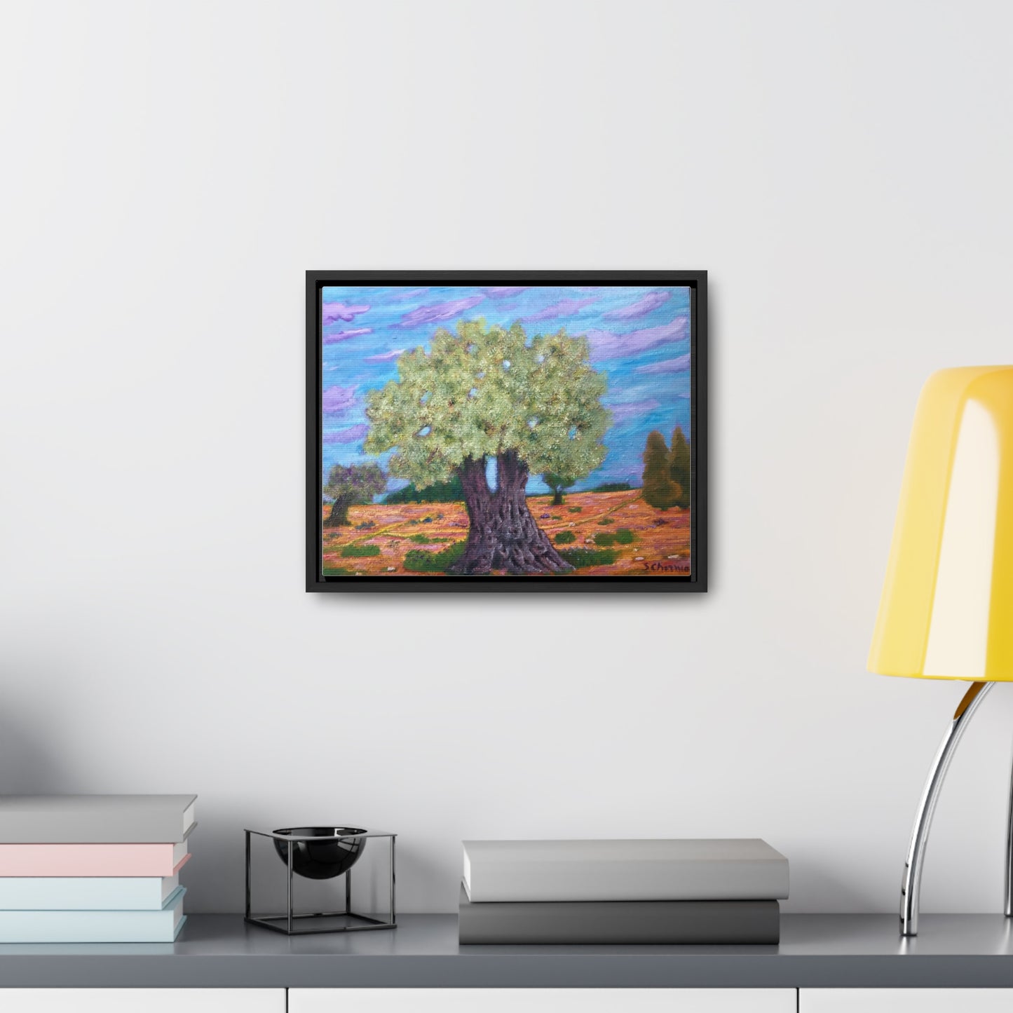 Sergio Cherniak olive tree print on canvas