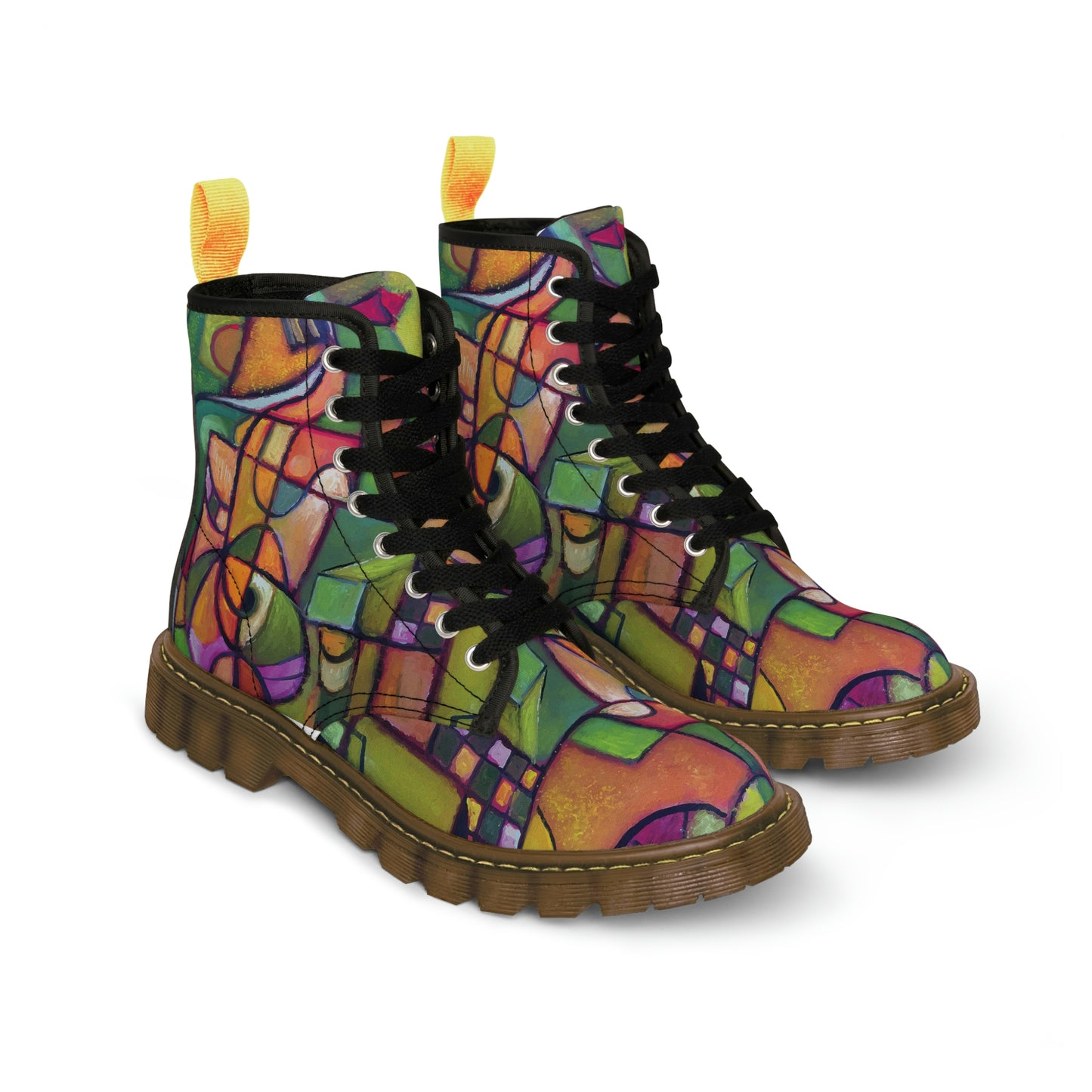 CHUCHU Men's Canvas Boots