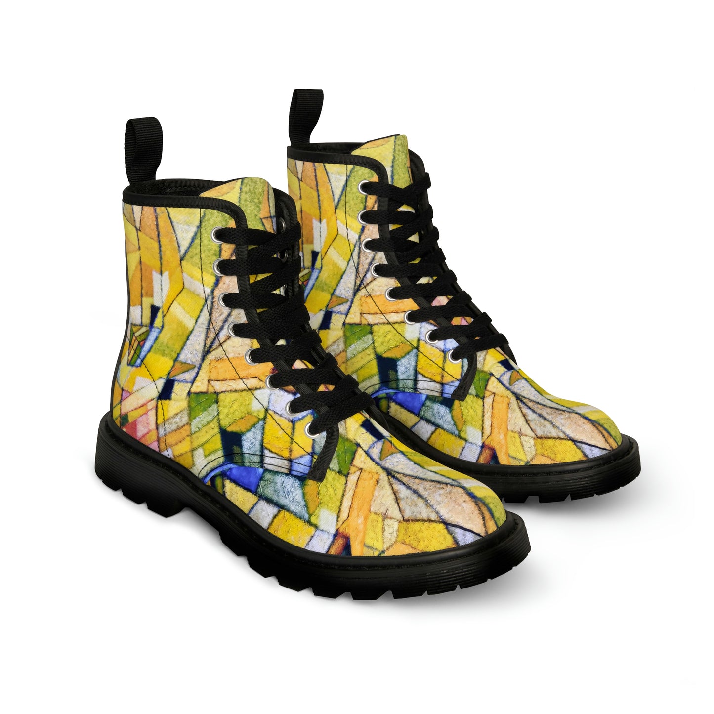 CHUCHU Men's Canvas Boots