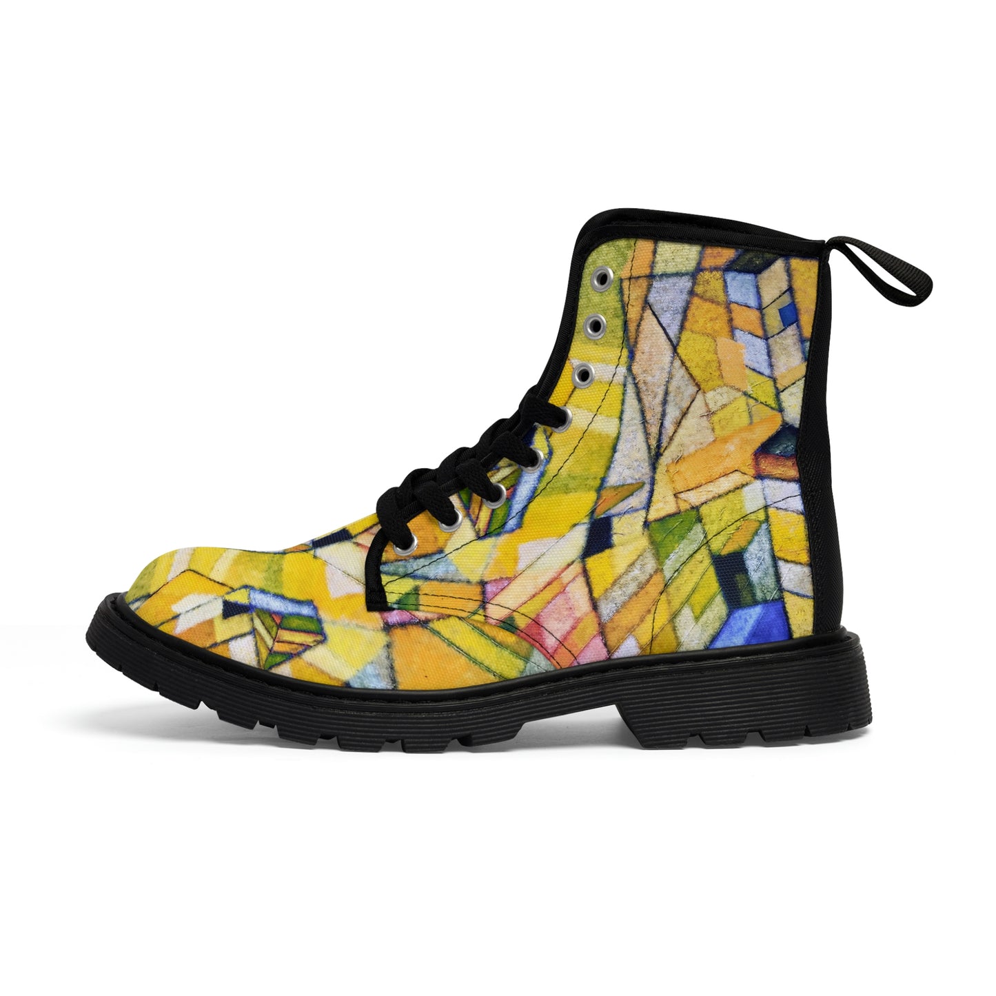 CHUCHU Men's Canvas Boots