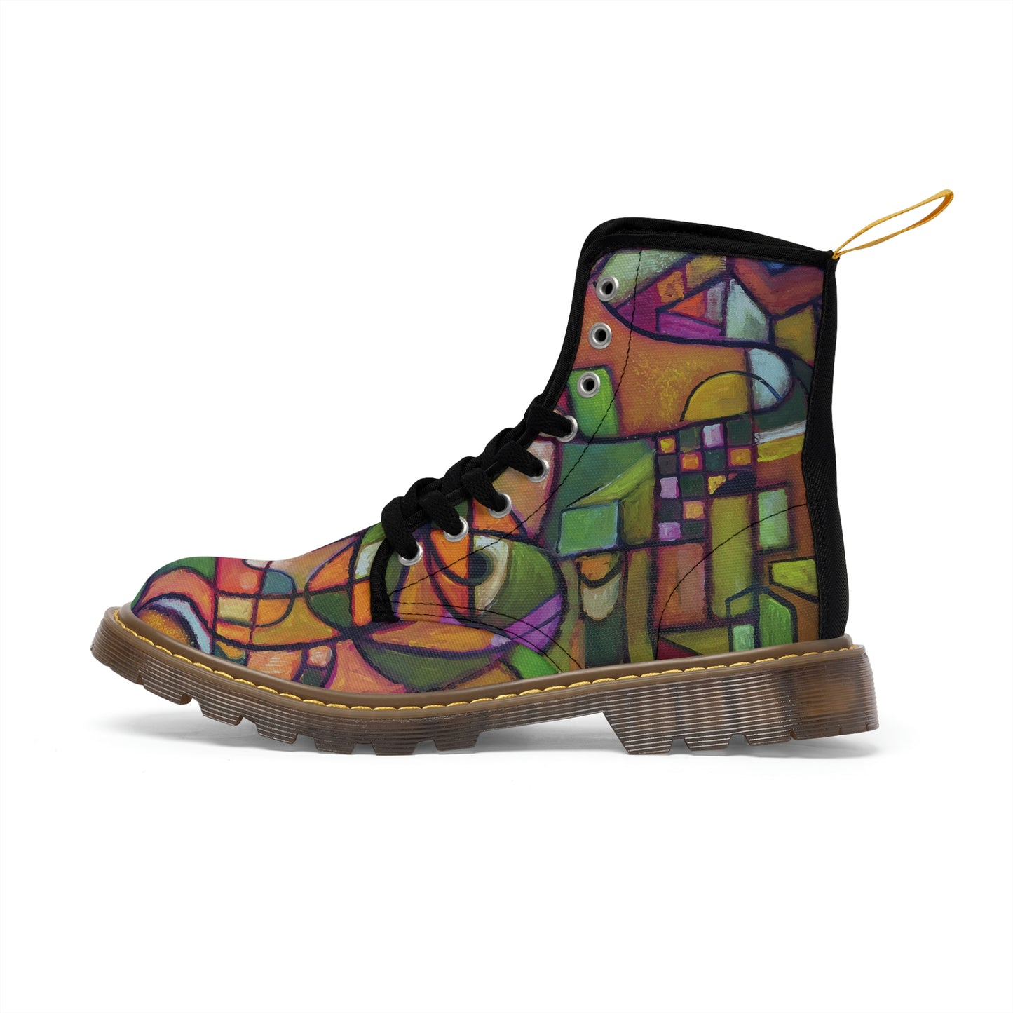 CHUCHU Men's Canvas Boots