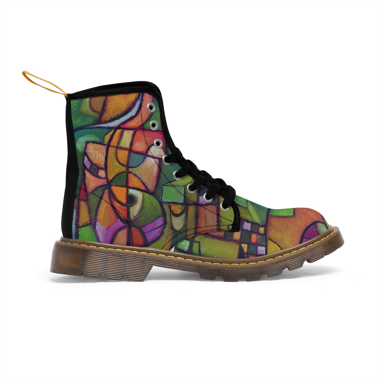 CHUCHU Men's Canvas Boots