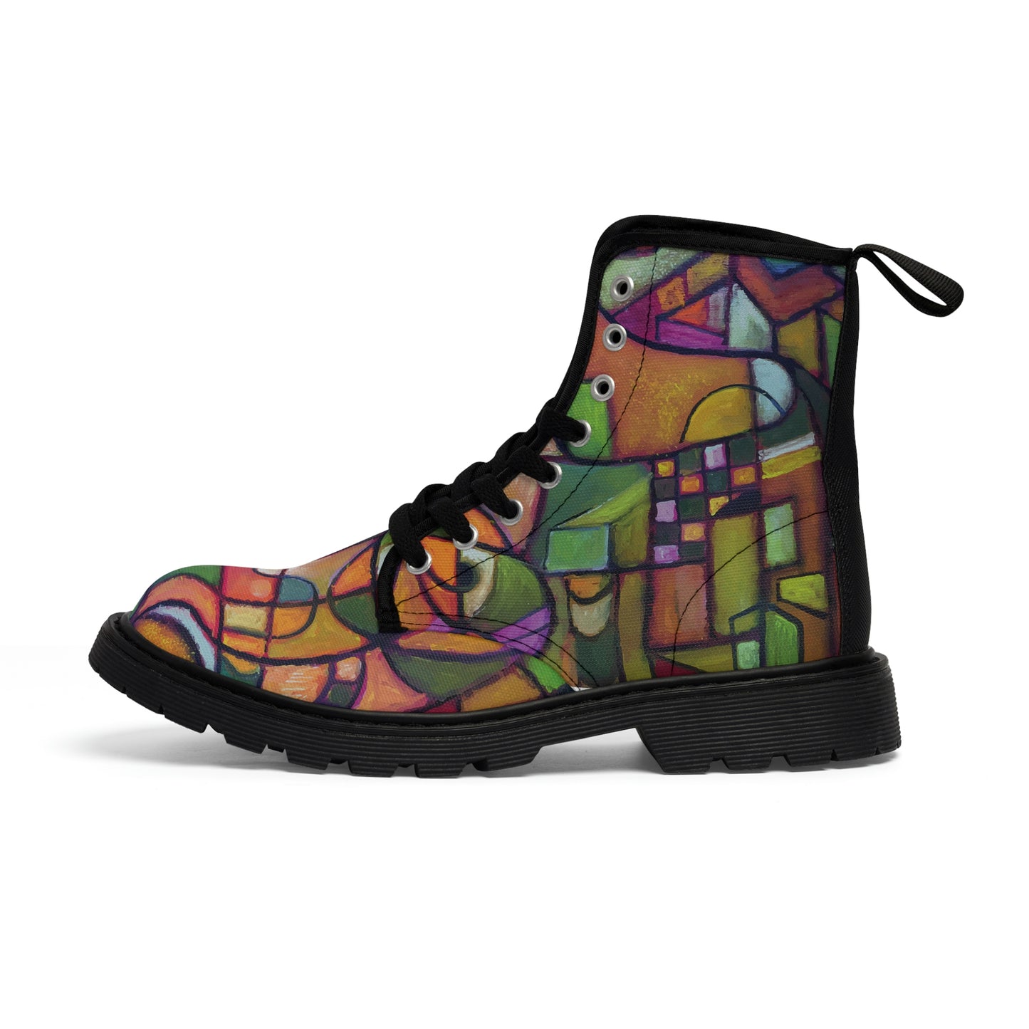 CHUCHU Men's Canvas Boots