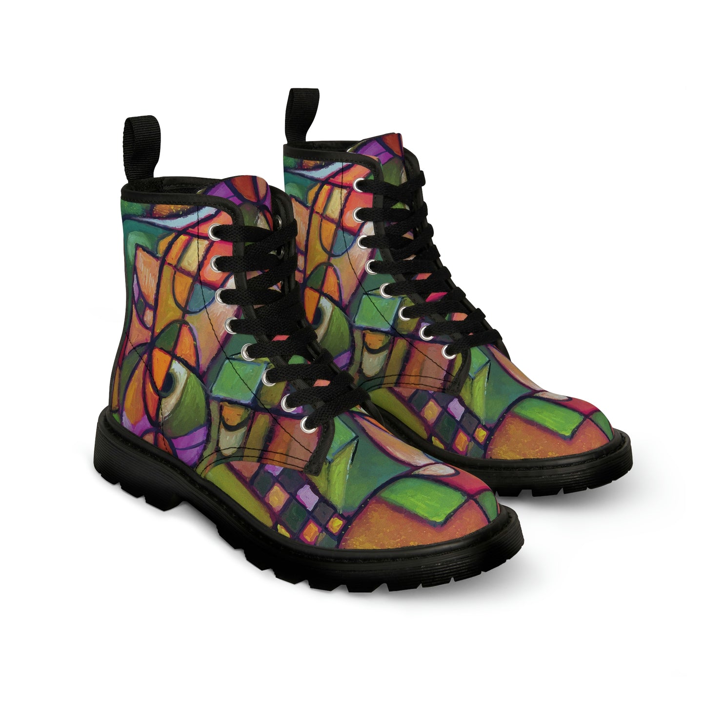 CHUCHU Women's Canvas Boots