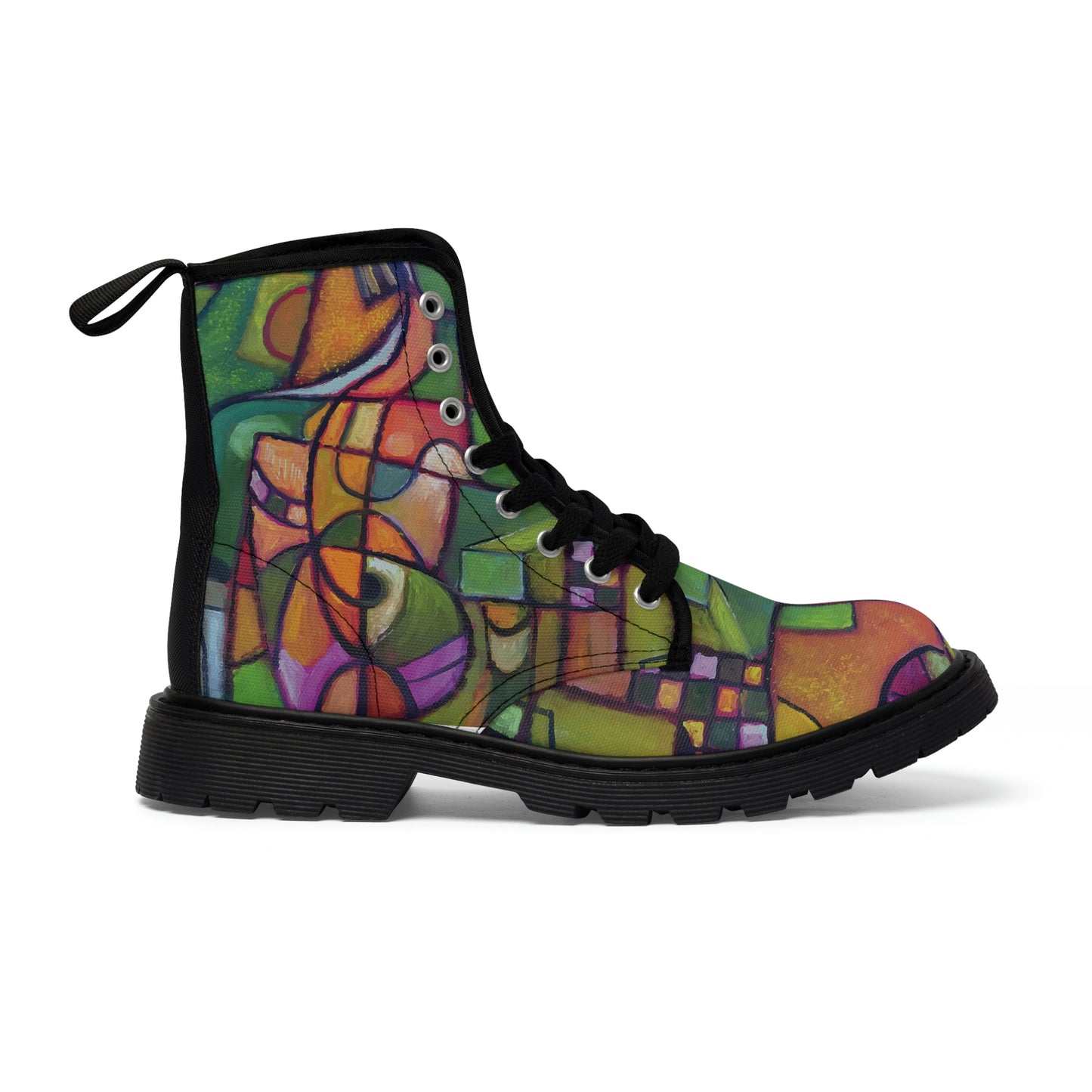 CHUCHU Men's Canvas Boots